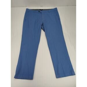 Ted Baker London Blue Semi Plain Chino Dress Pants MMT PenguinTH9M 36x27